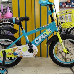 BMX 16 LIGHT BLUE YELLOW